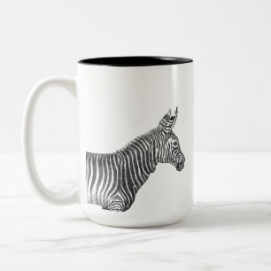 Zebra Tweekleurige Koffiemok