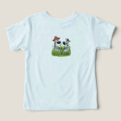 Zebra Twins in the Wild en gepersonaliseerde naam (Design achterkant)