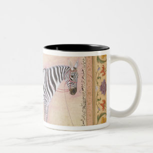 Zebra, uit het 'Minto Album', 1621 (gouache on pa) Tweekleurige Koffiemok