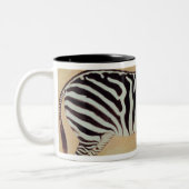 Zebra uit het "Minto Album", Mughal, 1621, Tweekleurige Koffiemok (Links)