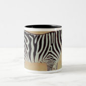 Zebra uit het "Minto Album", Mughal, 1621, Tweekleurige Koffiemok (Center)