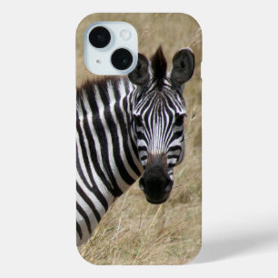 zebra uiterlijk iPhone 15 case