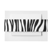 Zebra Uitnodigingen Wikkel (Voorkant Voorbeeld)