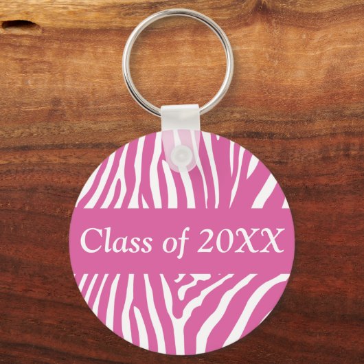 Zebra van de Sleutelhanger (Voorkant)