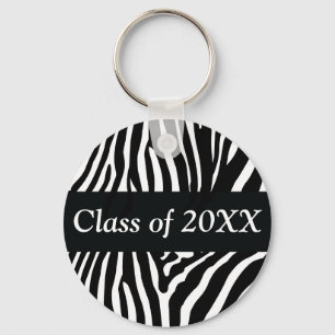 Zebra van de Sleutelhanger