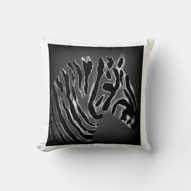 Zebra van zwarte en witte wilde dieren kussen (Voorkant)