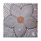 Zebra ventilator tegeltje (Voorkant)