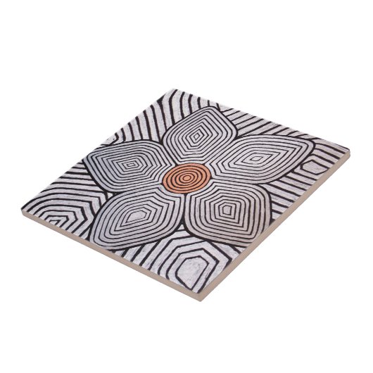 Zebra ventilator tegeltje (Zijkant)