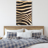Zebra Verbergen 2 Canvas Afdruk (Insitu (Slaapkamer))