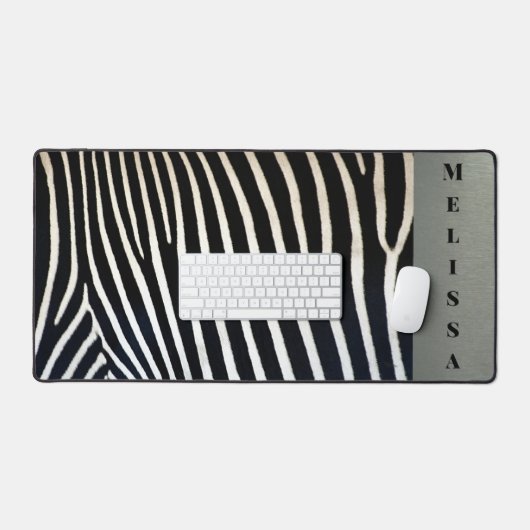 Zebra Vergunninghouder voor dierafdrukken Bord Bureaumat (Keyboard & Muis)