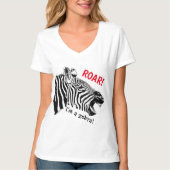 Zebra versie t-shirt (Voorkant)