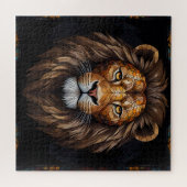 Zebra Vibrant Mozaïek Legpuzzel (Horizontaal)