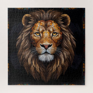 Zebra Vibrant Mozaïek Legpuzzel