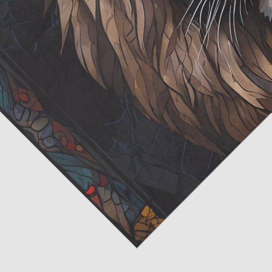 Zebra Vibrant Mozaïek Tissuepapier (Detail)