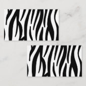 Zebra Visitekaartje (Voorkant / Achterkant)