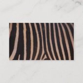 ZEBRA Visitekaartje (Achterkant)