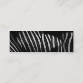 Zebra Visitekaartje (Achterkant)