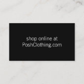 Zebra Visitekaartjes (Achterkant)