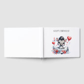 Zebra Vliegtuig Verjaardag Gastenboek (Volledig)