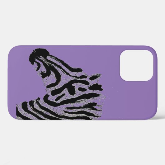 Zebra voor afdrukken in wilde dieren - Aangepaste Case-Mate iPhone Case (Achterkant (horizontaal))