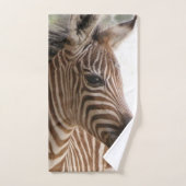 Zebra voor handdoekjes bad handdoek (Handdoek)