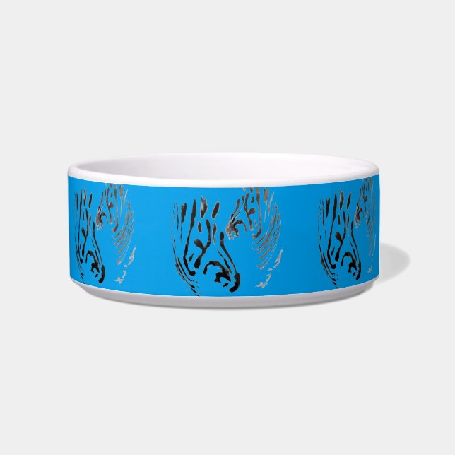 Zebra voor het afdrukken van wilde dieren voerbakje (Rechts)