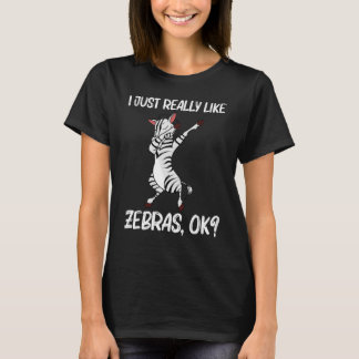 Zebra Voor Mannen Vrouwen Afrikaans Dierentuin Die T-shirt