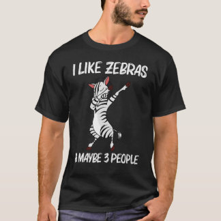 Zebra Voor Mannen Vrouwen Afrikaans Dierentuin Die T-shirt