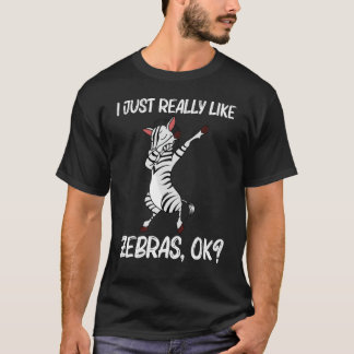 Zebra Voor Mannen Vrouwen Afrikaans Dierentuin Die T-shirt