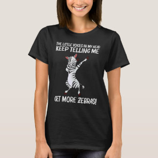 Zebra Voor Mannen Vrouwen Afrikaanse Dierentuin Di T-shirt