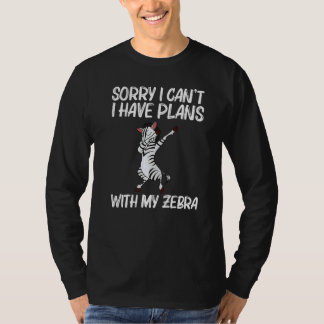 Zebra Voor Mannen Vrouwen Afrikaanse Dierentuin Di T-shirt
