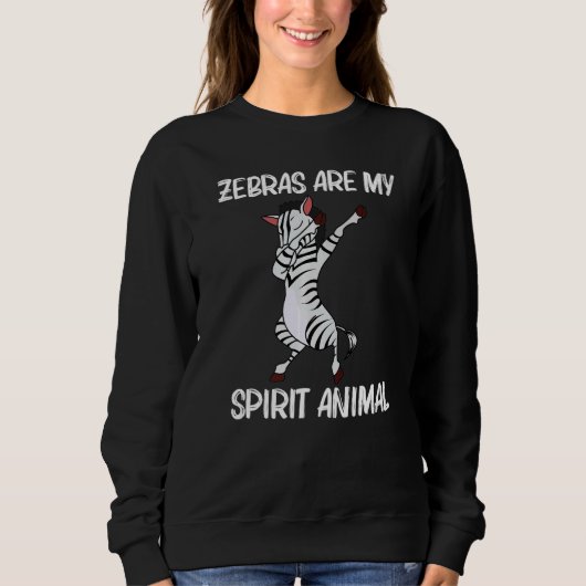 Zebra Voor Mannen Vrouwen Afrikaanse Dierentuin Di Trui (Voorkant)