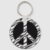 zebra vrede sleutelhanger (Voorkant)