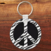 zebra vrede sleutelhanger (Voorkant)