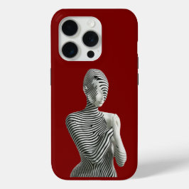 Zebra Vrouw iPhone 15 Pro Case
