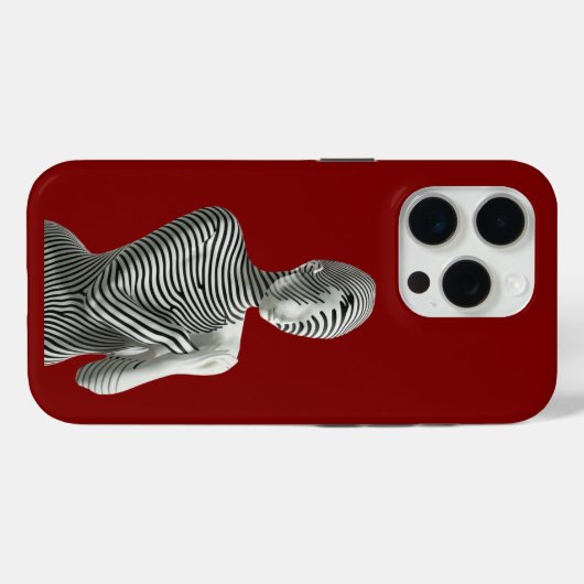 Zebra Vrouw Case-Mate iPhone Case (Achterkant (horizontaal))