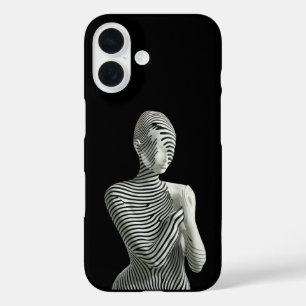Zebra Vrouw iPhone 16 Hoesje