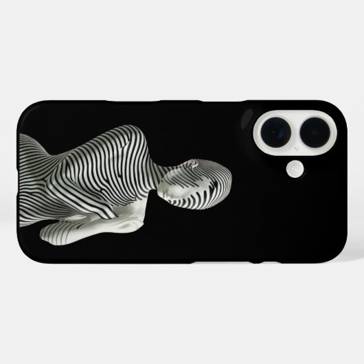 Zebra Vrouw Case-Mate iPhone Case (Achterkant (horizontaal))