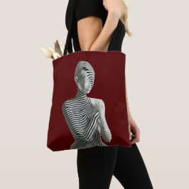 Zebra Vrouw Tote Bag