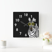 Zebra Wandklok (Huis)