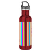 Zebra-waterflacon Waterfles (Achterkant)