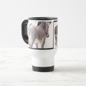Zebra Waterverf Wildlife Art Mok (Voorkant links)