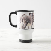 Zebra Waterverf Wildlife Art Mok (Links)