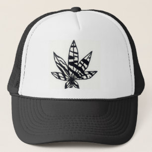 Zebra Weed Trucker Pet