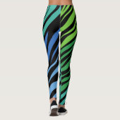 Zebra Wild Animal Pattern Leggings (Achterkant)