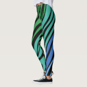 Zebra Wild Animal Pattern Leggings (Links)