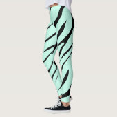 Zebra Wild Animal Pattern Leggings (Links)