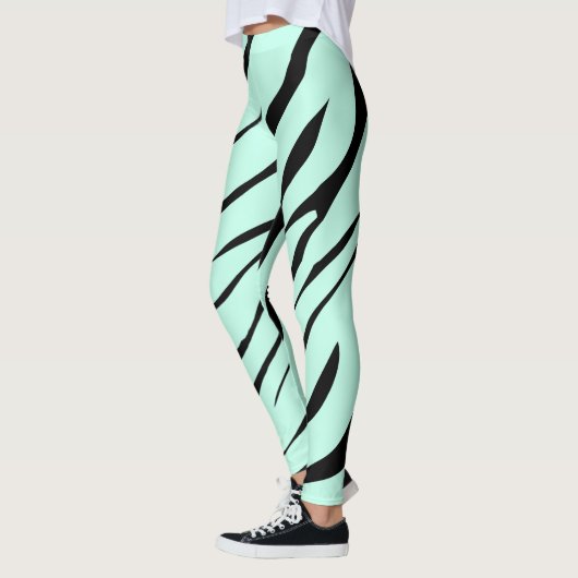 Zebra Wild Animal Pattern Leggings (Links)