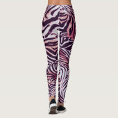 Zebra Wild Animal Pattern Leggings (Achterkant)