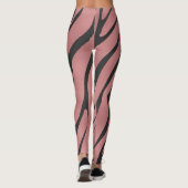 Zebra Wild Animal Pattern Leggings (Achterkant)